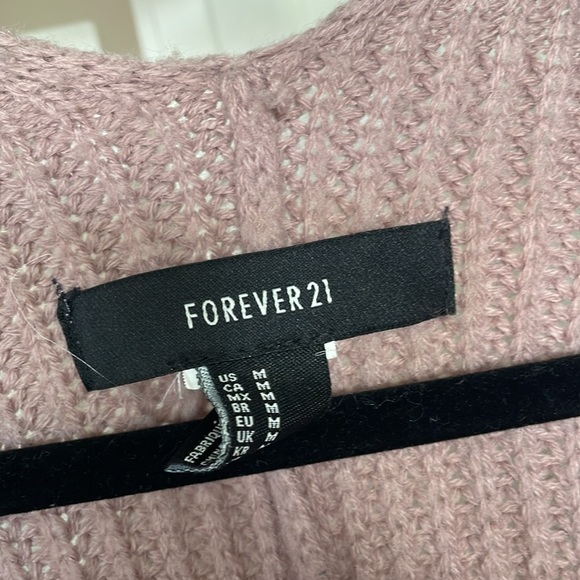 F21 Open Knit Cardigan - Picture 5 of 7